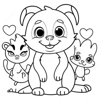 Page A Colorier De Pajanimals 66050-54558