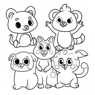 Page A Colorier De Pajanimals 66050-54559