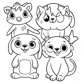 Page A Colorier De Pajanimals 66050-54560