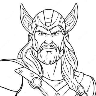 Page A Colorier De Thor Amour Et Tonnerre 66060-54567