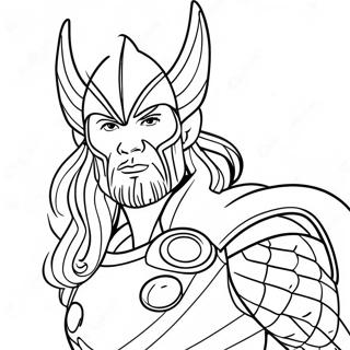 Page A Colorier De Thor Amour Et Tonnerre 66060-54568