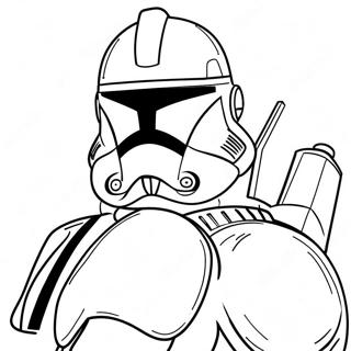 Page A Colorier De Clone Trooper De Phase 1 66210-54683