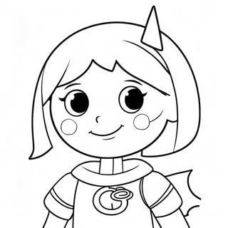 Page A Colorier De Wordgirl 66270-54734