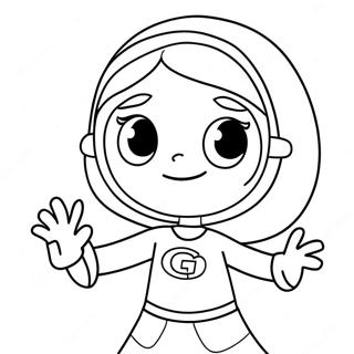 Page A Colorier De Wordgirl 66270-54735