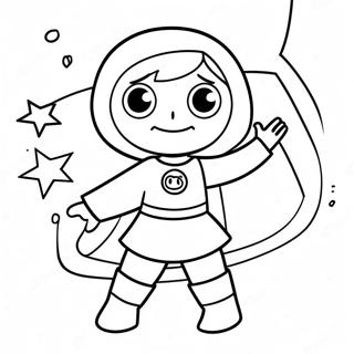 Page A Colorier De Wordgirl En Action 66271-54750