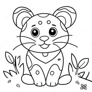 Page A Colorier Les Animaux Colores De Britto 66331-54780