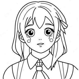 Page A Colorier Personnage De Yandere Simulator 66340-54783