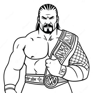 Page A Colorier Wwe 66410-54831