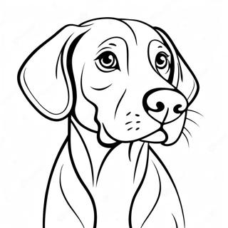 Weimaraner Pages À Colorier