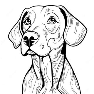 Page A Colorier Chien Weimaraner 66440-54895