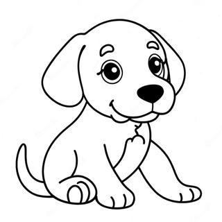 Page A Colorier De Chiot Weimaraner Espiegle 66441-54862