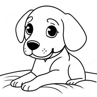 Page A Colorier De Chiot Weimaraner Espiegle 66441-54863