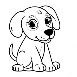 Page A Colorier De Chiot Weimaraner Espiegle 66441-54864