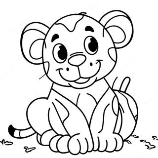 Page A Colorier Tigger 6644-5403