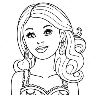 Page A Colorier De Barbie Stacie 66460-54879