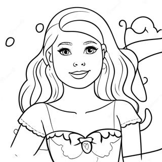 Page A Colorier Daventure De Barbie Stacie 66461-54886