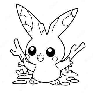 Page A Colorier Mimikyu 66580-54974