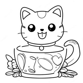 Page A Colorier Chococat 6664-5419