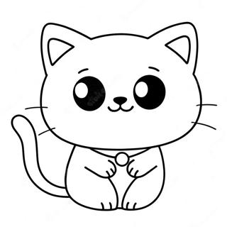 Page A Colorier Chococat 6664-5420