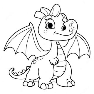 Page A Colorier De Puff Le Dragon Magique 66650-55040