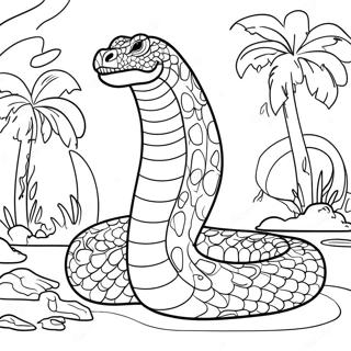 Page A Colorier Titanoboa 66670-55054