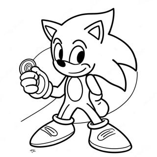 Page A Colorier De Sonic Pour La Saint Valentin 66760-55122