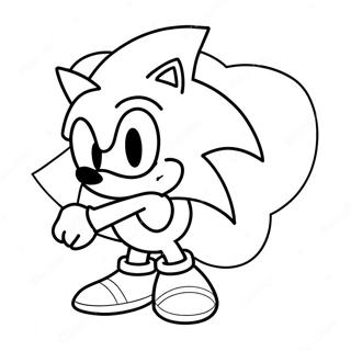 Page A Colorier De Sonic Pour La Saint Valentin 66760-55124