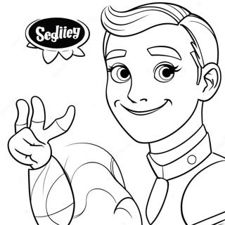 Page A Colorier De Lazy Town 66790-55150