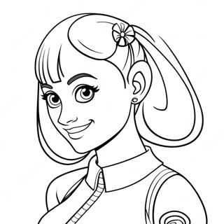 Page A Colorier De Sporty Spice De Lazy Town 66791-55148