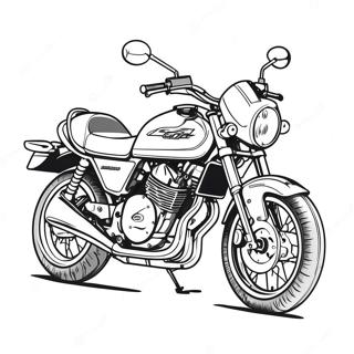 Page A Colorier De Moto Kawasaki 66850-55200