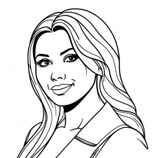 Page A Colorier Kim Kardashian 66900-55236