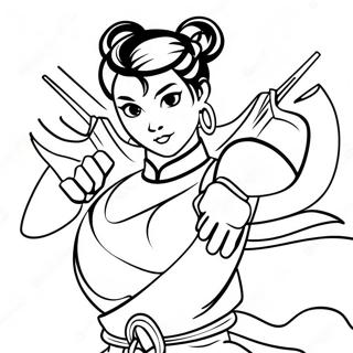 Page A Colorier Chun Li 67101-55383