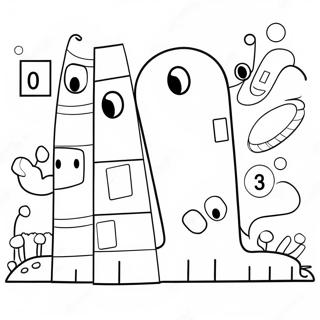 Page A Colorier Numberblocks 1000 67142-55410