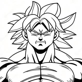 Page A Colorier Broly 6714-5458