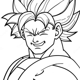 Page A Colorier Broly 6714-5459