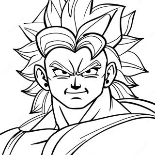 Page A Colorier Broly 6714-5460