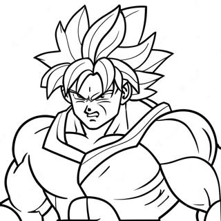 Page A Colorier De Broly Super Saiyan Legendaire 6715-5462