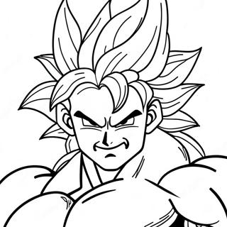 Page A Colorier De Broly Super Saiyan Legendaire 6715-5463