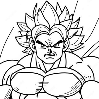 Page A Colorier De Broly Super Saiyan Legendaire 6715-5464