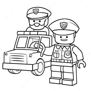 Page A Colorier Lego Police 67172-55427