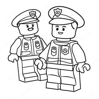 Page A Colorier Lego Police 67172-55428