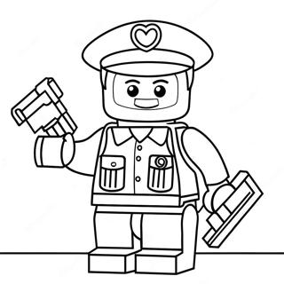 Page A Colorier Policier Lego En Action 67173-55433