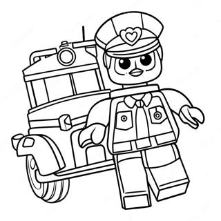 Page A Colorier Policier Lego En Action 67173-55434