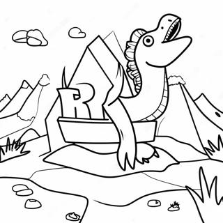 Ark Survival Evolved Pages À Colorier