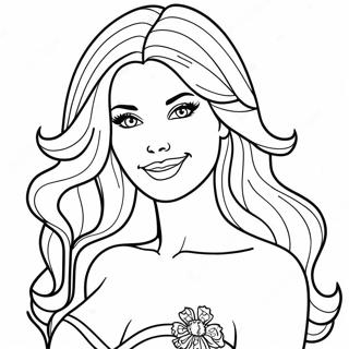 Page A Colorier Chelsea Barbie 67272-55506