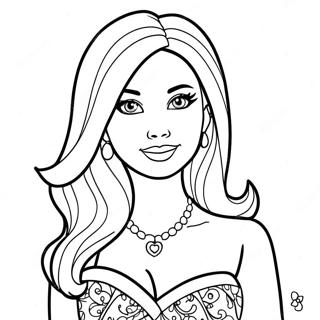 Page A Colorier Chelsea Barbie 67272-55508