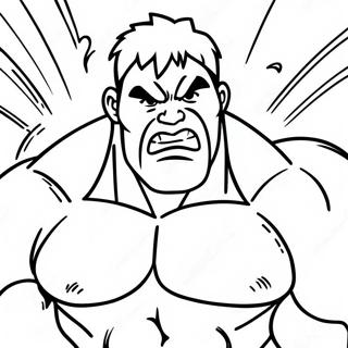 Hulk Parmi Nous Pages À Colorier