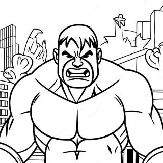 Page A Colorier Hulk Parmi Nous 67282-55515