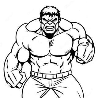 Page A Colorier Hulk En Action 67283-55517