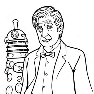 Page A Colorier De Dr Who 6734-5474